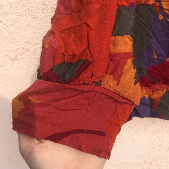 TYSA Fall Print Blouse - Picture 2 of 3